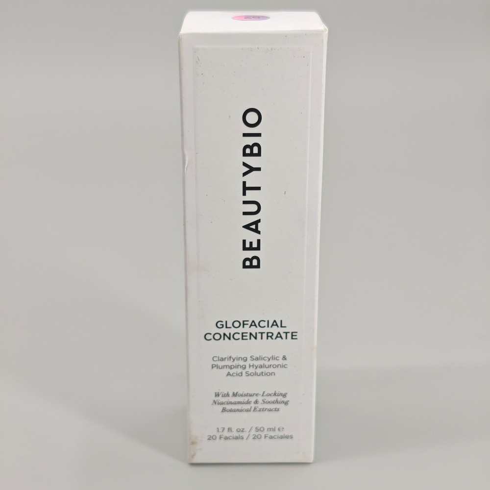 BeautyBio Glofacial Concentrate Salicylic Hyaluronic Acid Solution 1.7oz 50ml